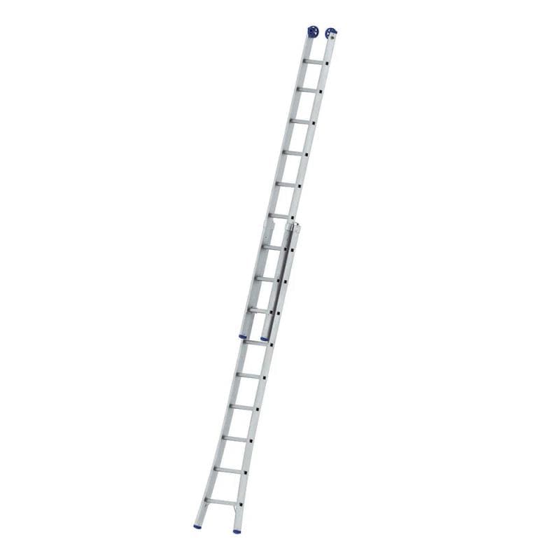 Escada De Alumínio Extensiva 2 X 9 Degraus 2,81 X 4,50 M Mor