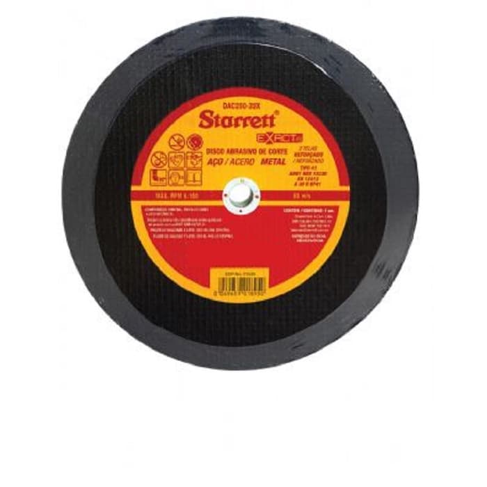 Disco Corte Ferro Starrett 254x3.2x15.87 Dac250-32