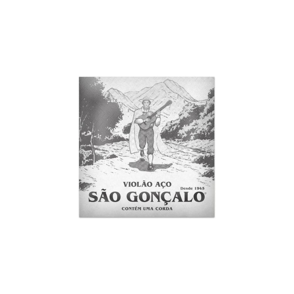 Corda P/violao 1a Mi Aço 010 C/ Bolinha Sao Goncalo 11030