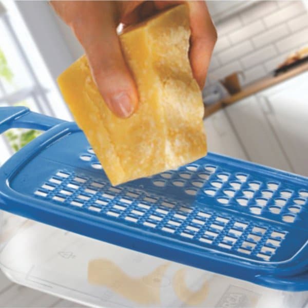 Ralador Com Recipiente 1000ml Queijo Legumes Multifuncional