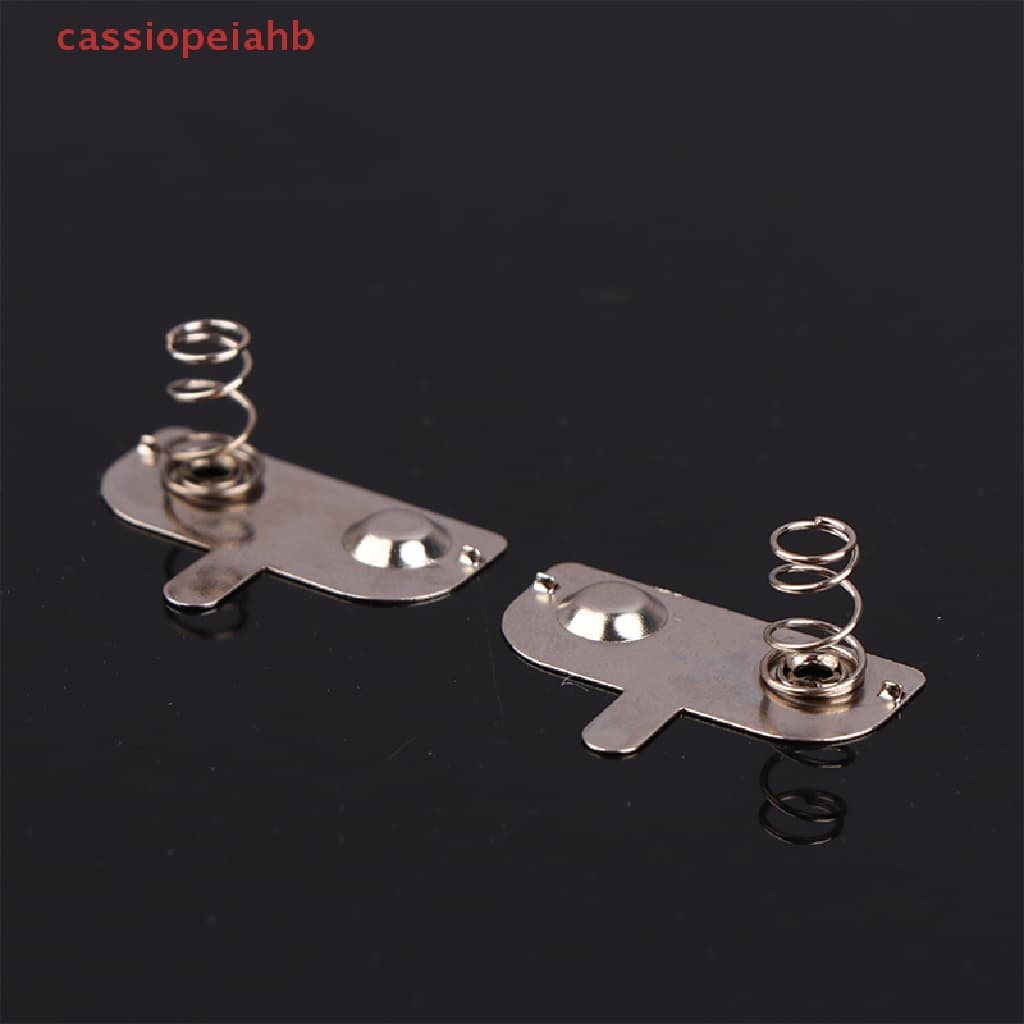 (cassiopeiahb) 10Pcs 0.3MM Iron+Nickel Plating 12*10/12MM AA Battery Spring Sheets On Sale