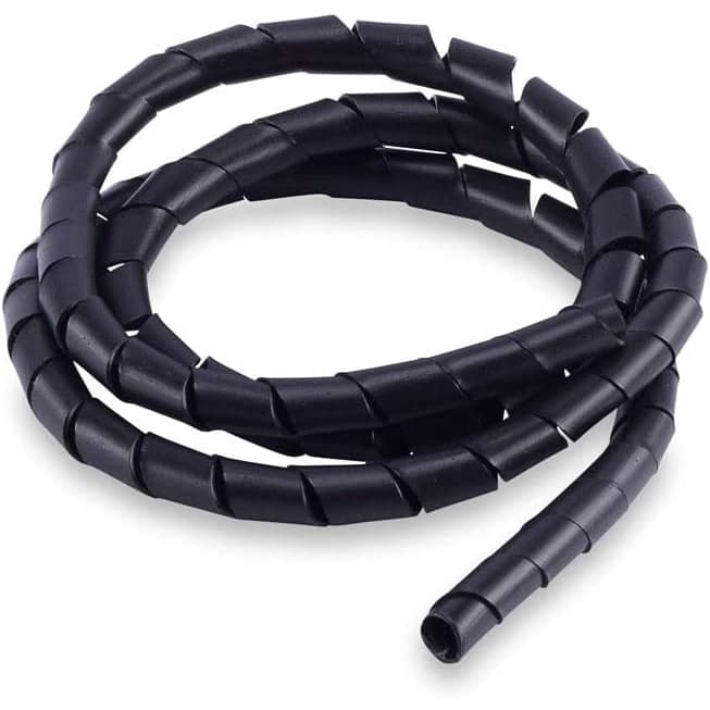 ORGANIZADOR PARA CABOS E FIOS NA COR PRETA 19mm x 2M - STORM