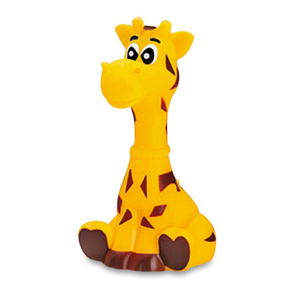 Girafa Soft Animal de Brinquedo P/ Bebes, Mordedor Banho, Macio e Fofinho