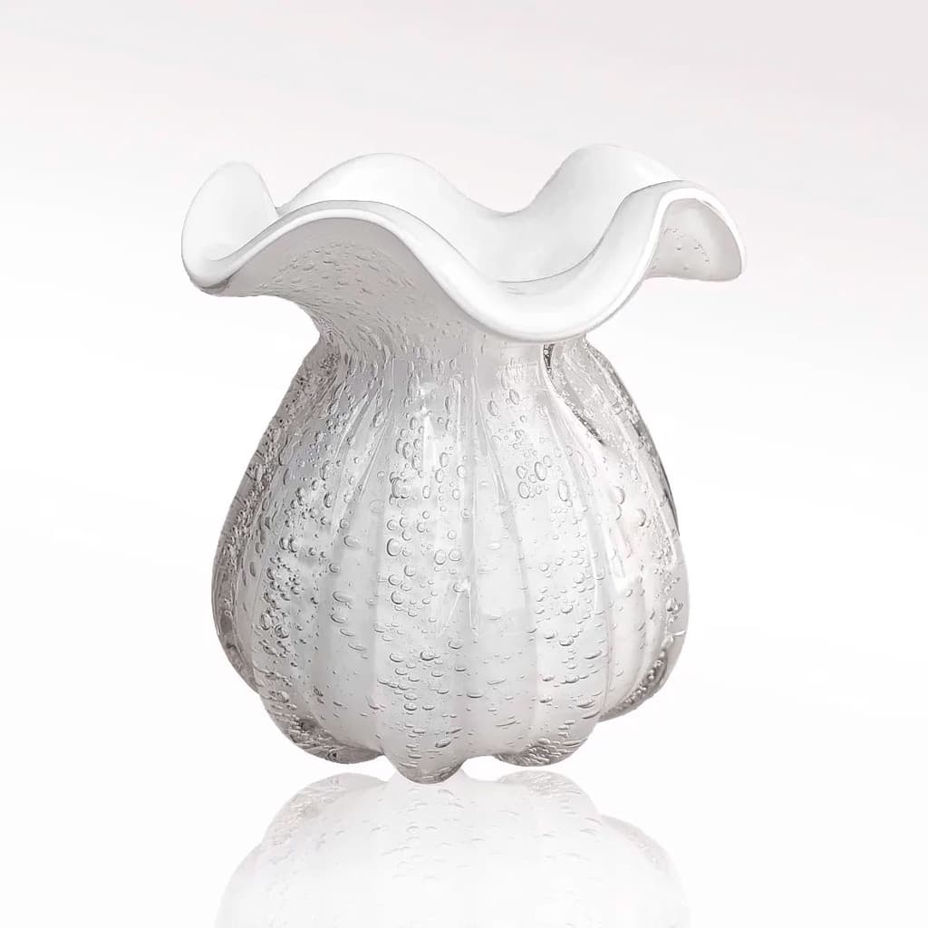 Vaso Decorativo Trouxinha Tipo Murano Várias Cores Veneza