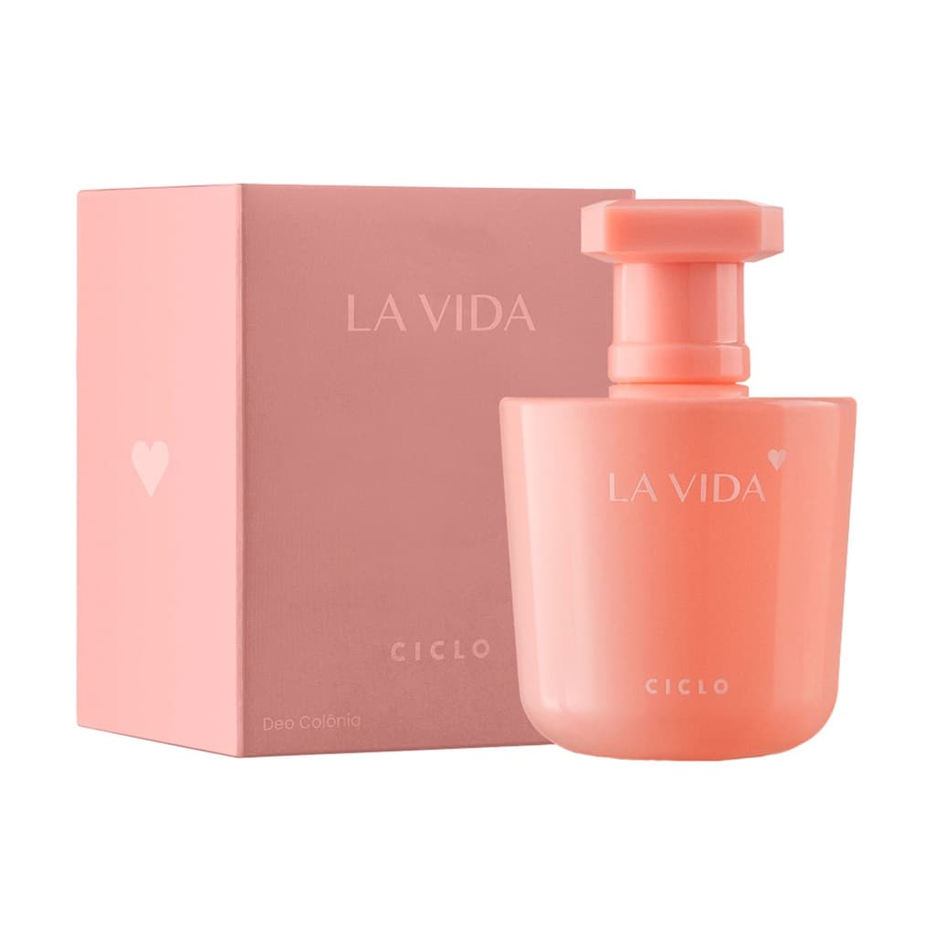 La Vida Deo Colônia Ciclo Cosméticos - Caixa 100ml
