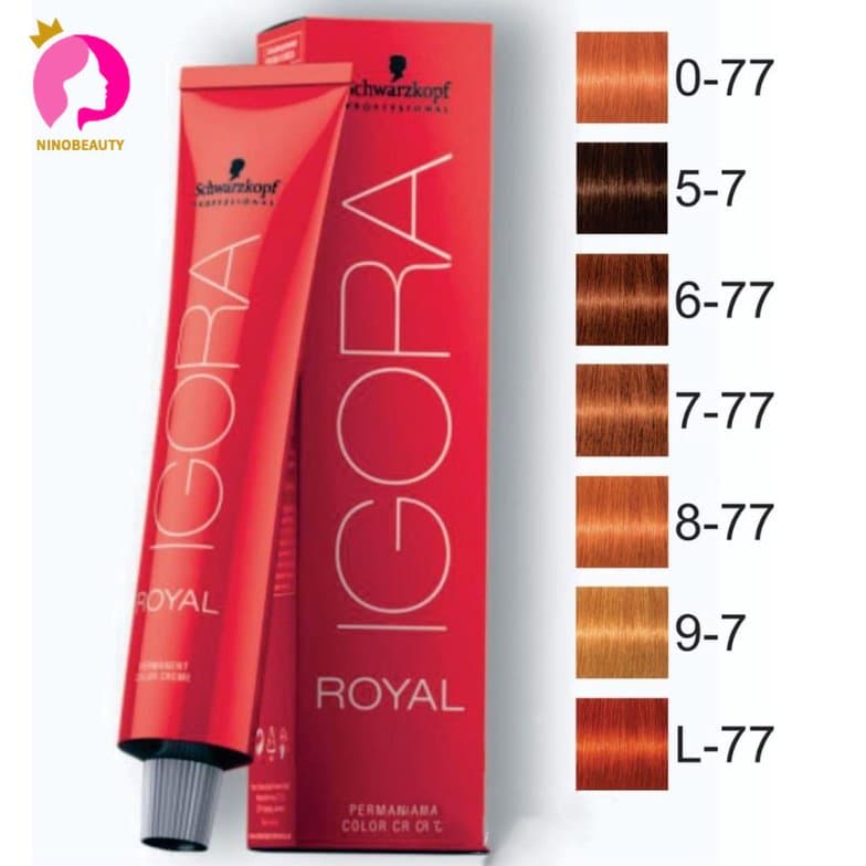 Tinta Capilar Profissional IGORA Royal Coloracao Schwarzkopf 60g-(8.77 , 6-77 0 , 8-4 , 9.1 , 6.77 , 8.0 , 7 Redheads)