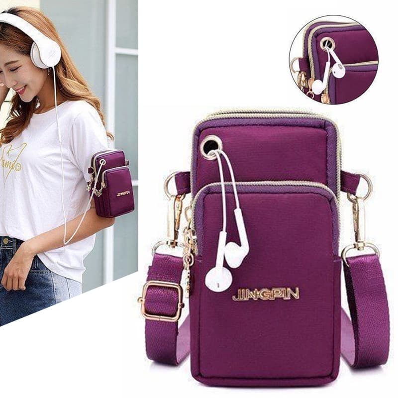 Bolsas femininas/bolsas femininas com zíper para celular carteiras femininas esportivas/bolsas de ombro