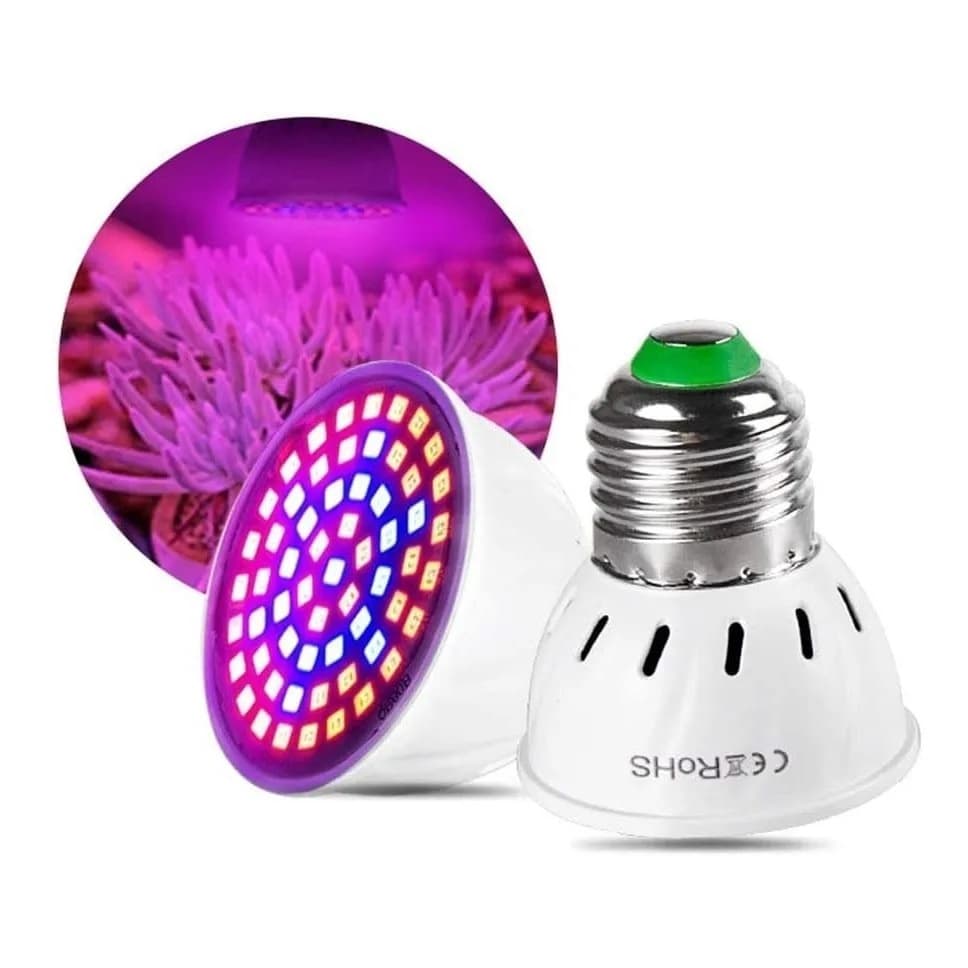 Lâmpadas Para Plantas De LED 5W - Potencialize o Crescimento de Suas Plantinhas
