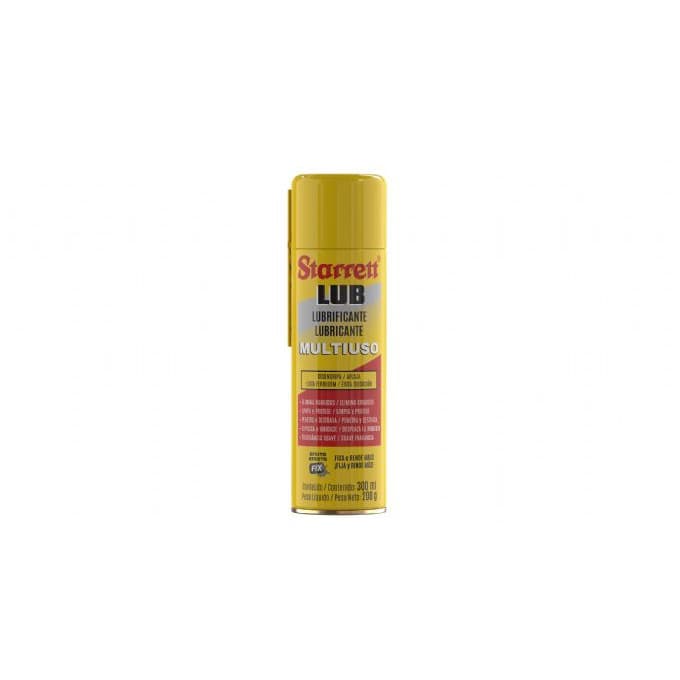 Spray Oleo Starrett Desengripante Lub-300 Multiuso