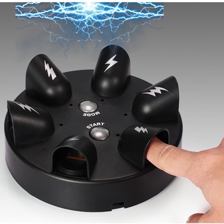 Máquina Criativa De Dedo Elétrico De Choque Elétrica Detector Amortecedor Verdade Ou Consoles De Jogos Dare Presente