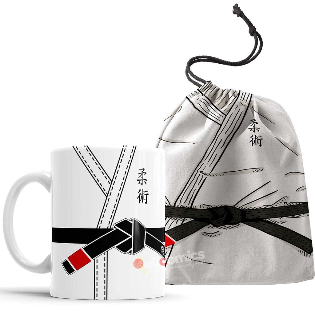 Caneca Kimono JIU -JITSU personalizado com nome