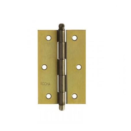 Dobradiça Porta Ferro Oxi Envern 03 Pcs Rocha S1003foe-3 3