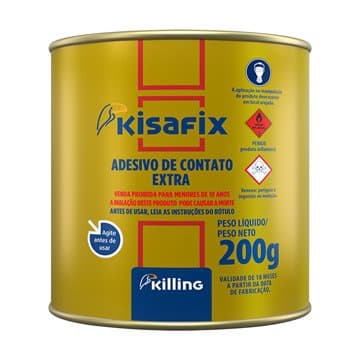 Cola Contato Kisafix Extra  200G