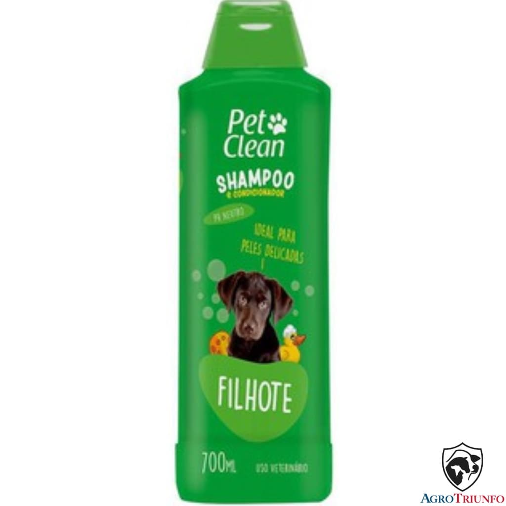 Shampoo Condicionante Filhote Pelos Sensíveis 700ml Petclean