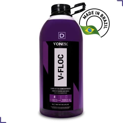 Shampoo Automotivo V-floc Vonixx Lava Autos Concentrado 3l