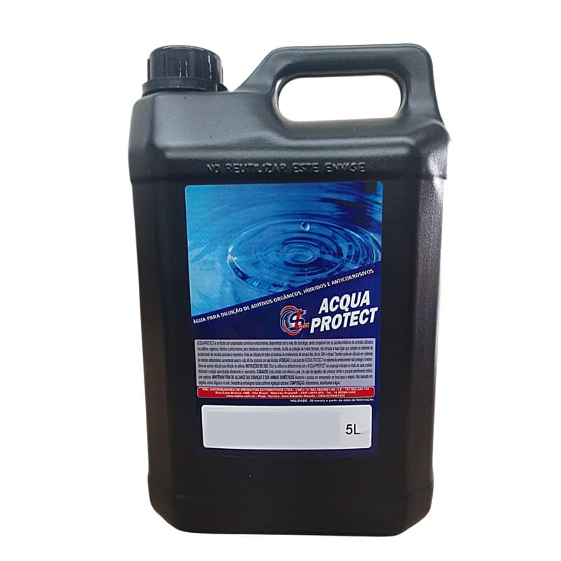 Água Radiador SL Plus Acqua Protect Galão 5 Litros para Sistema de Arrefecimento