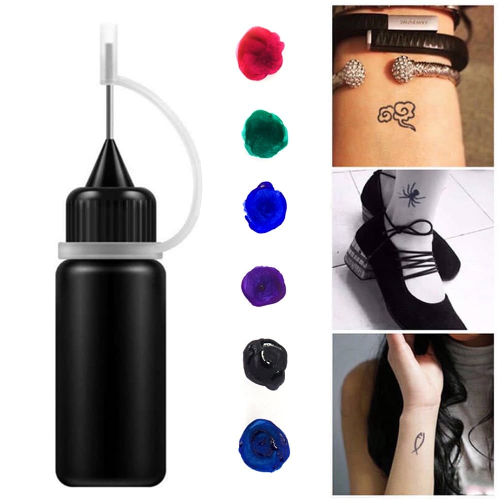 10ml De Creme De Tatuagem Com Modelo Oco Henna Ferramentas Acessórios