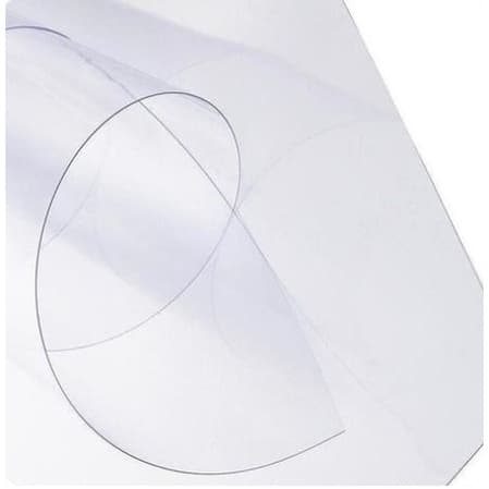Plástico PVC Cristal Transparente 0.30mm Impermeável P/ Bolsas Mochilas e Estojos