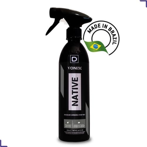Cera De Carnaúba Automotiva Native Spray Wax Liquida Vonixx