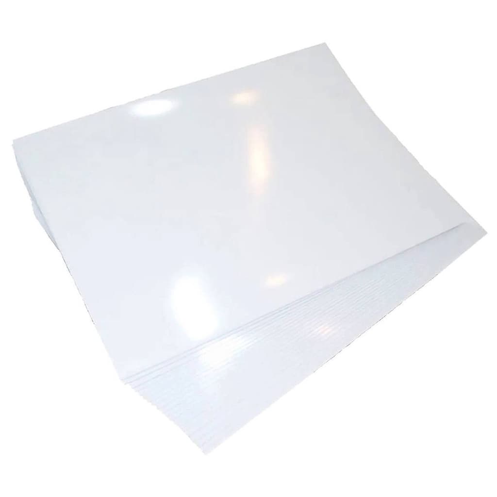 Papel Fotográfico 260g A4 Glossy Branco Brilhante 20 Folhas