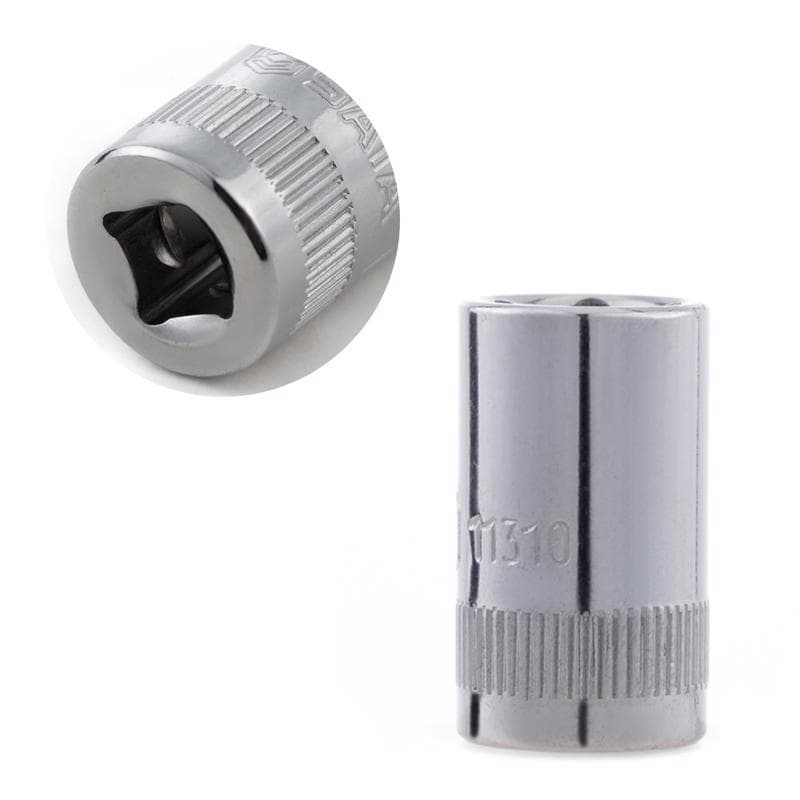 Soquete Sextavado 1/4" x 10mm Sata ST11310SC