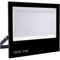 Refletor Led 200w Holofote Bivolt Branco Frio Prova D Agua