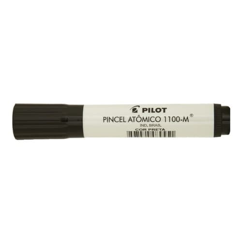Pincel Marcador Permanente Atômico 1100-m Preta Caixa C/12un