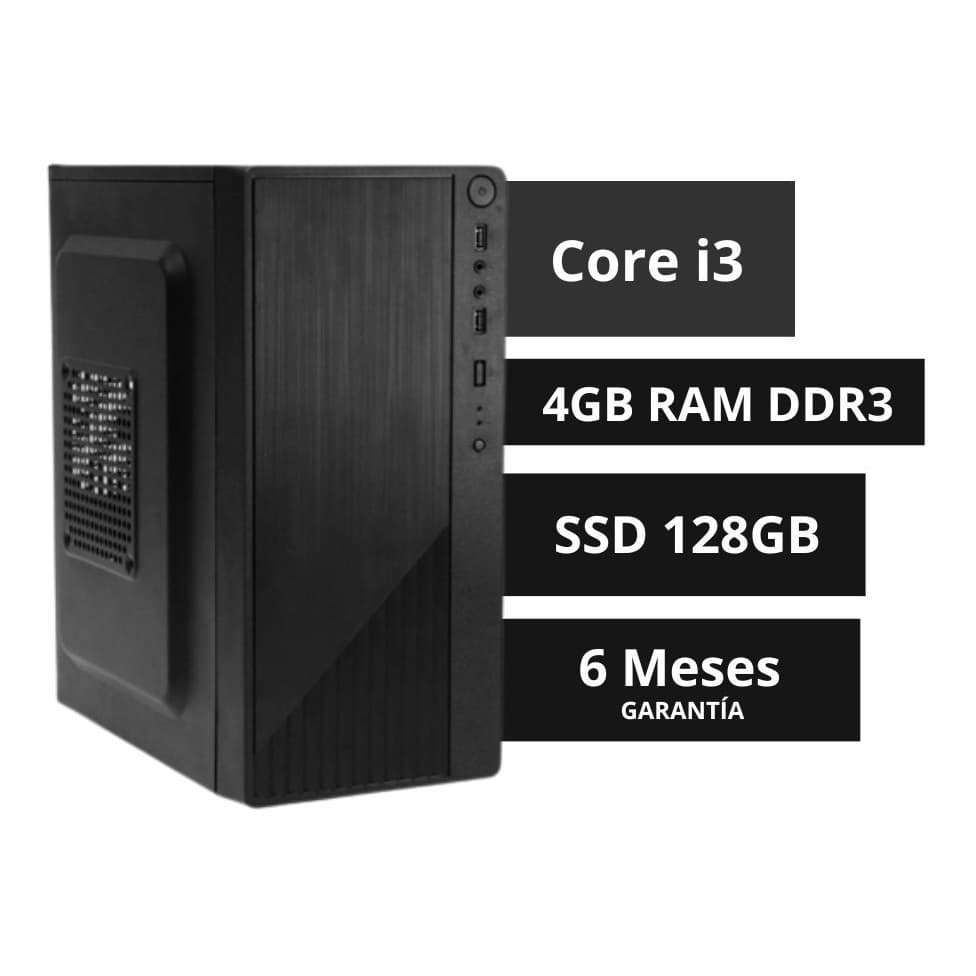 Micro Computador I3-2120, 3.30ghz, 4gb Ddr3, Ssd 120gb, Hdmi