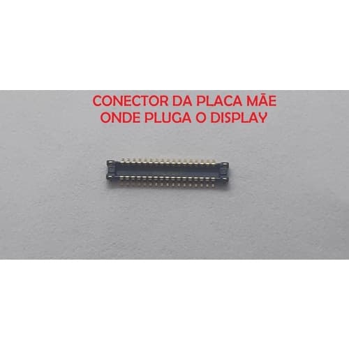 Conector Fpc Placa Mãe Display A10 A30 A50