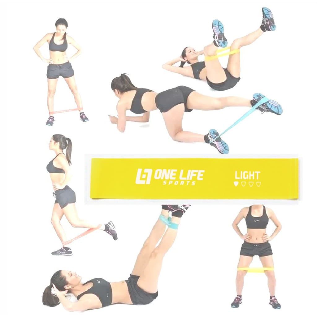 Mini Band Elástico Academia Fit Thera Band Leve