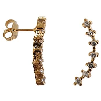 Brinco Earcuff com 7 Zircônias 5291