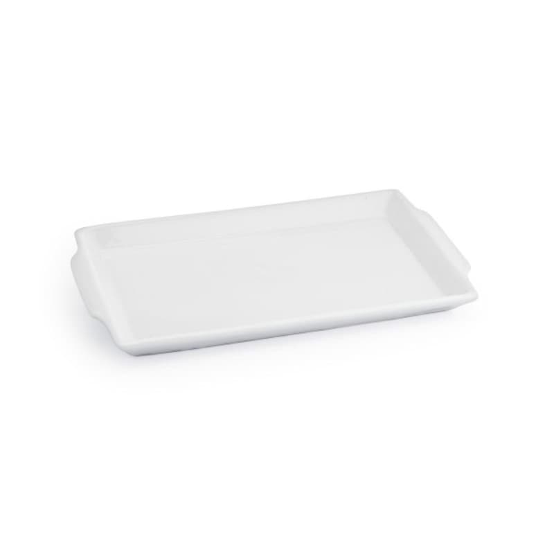 Travessa Retangular Rasa Pequena Buffet Porcelana Bandeja
