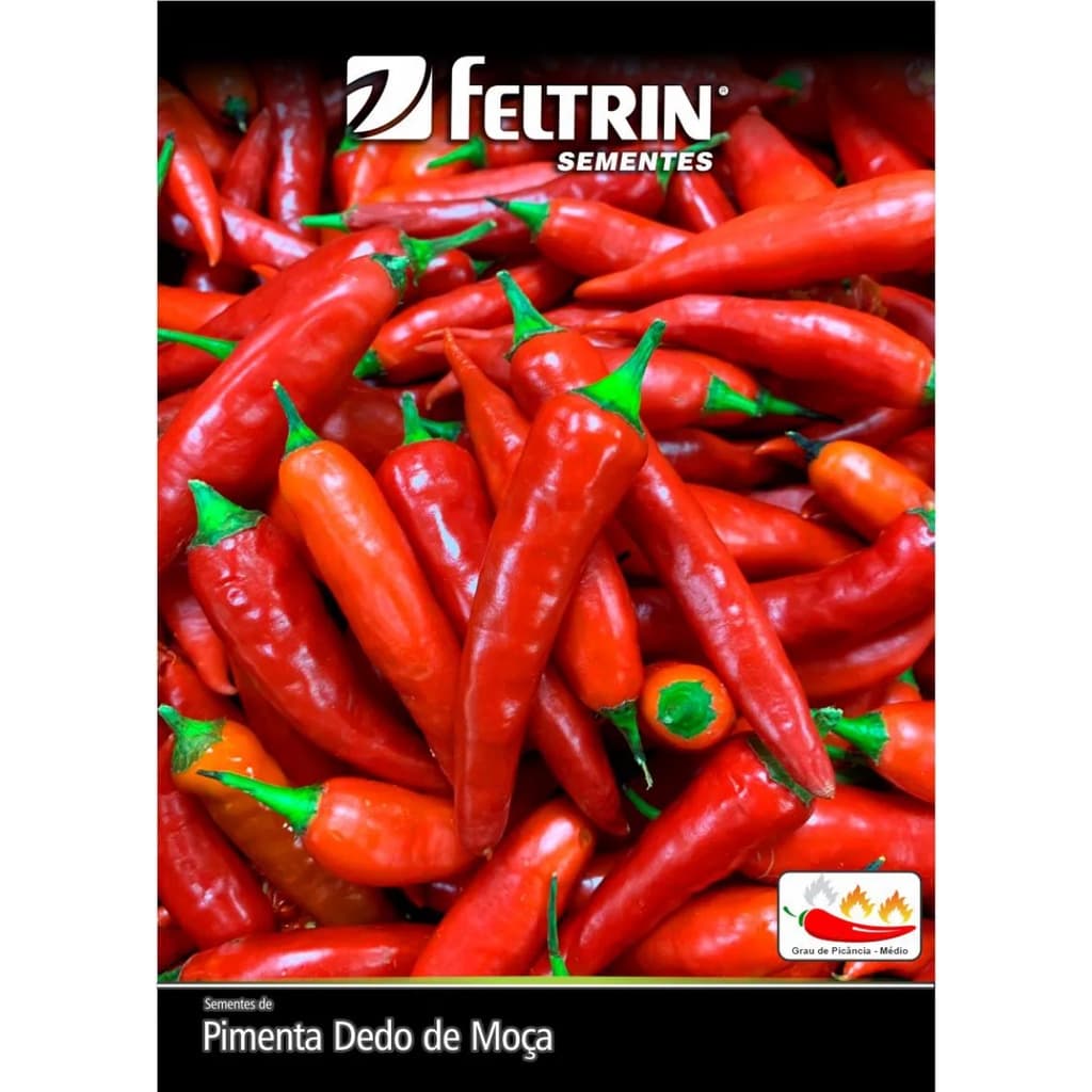 Sementes Feltrin Pimenta Dedo De Moça 400 Mg Sem Defensivos