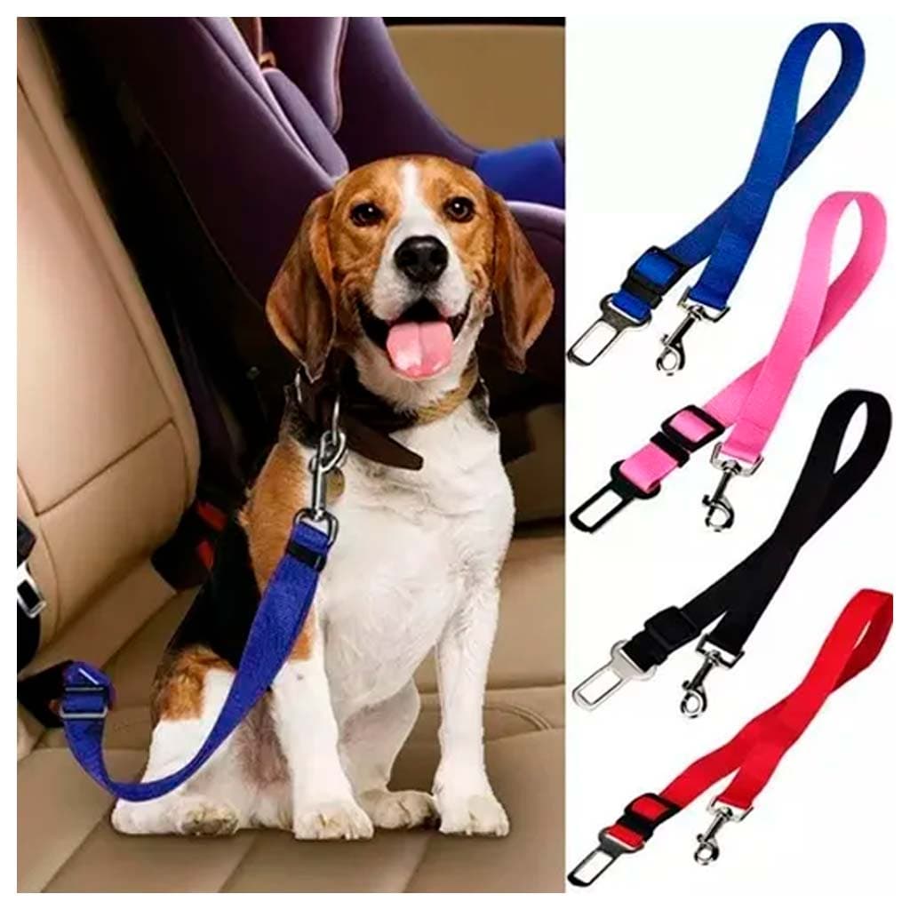 Cinto De Segurança Para Coleira Pet Cachorro Passeio Carros