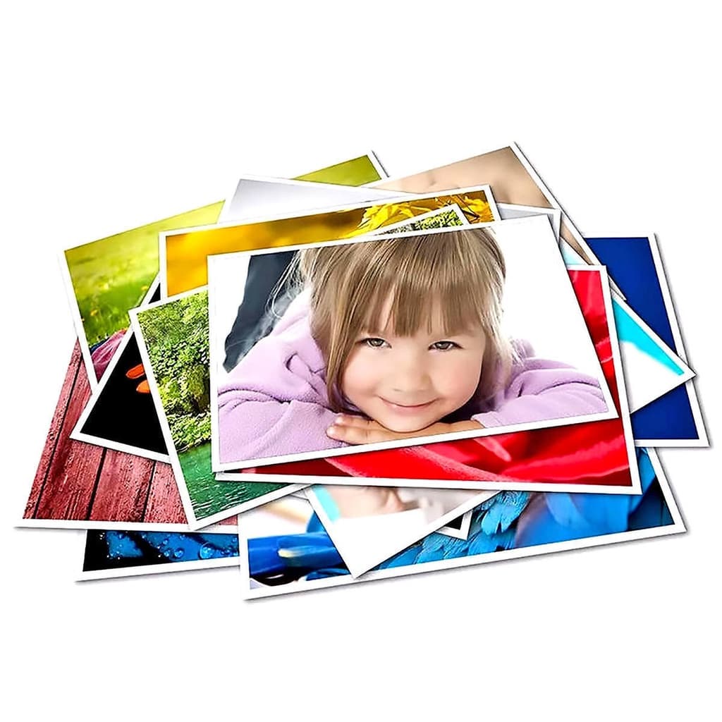 Papel Glossy Fotográfico 230g A4 Branco Brilhante com 20 folhas