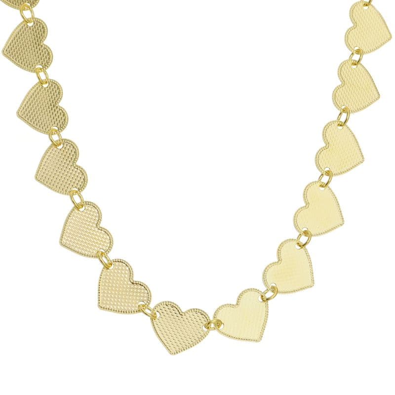 Chocker Corações 4140