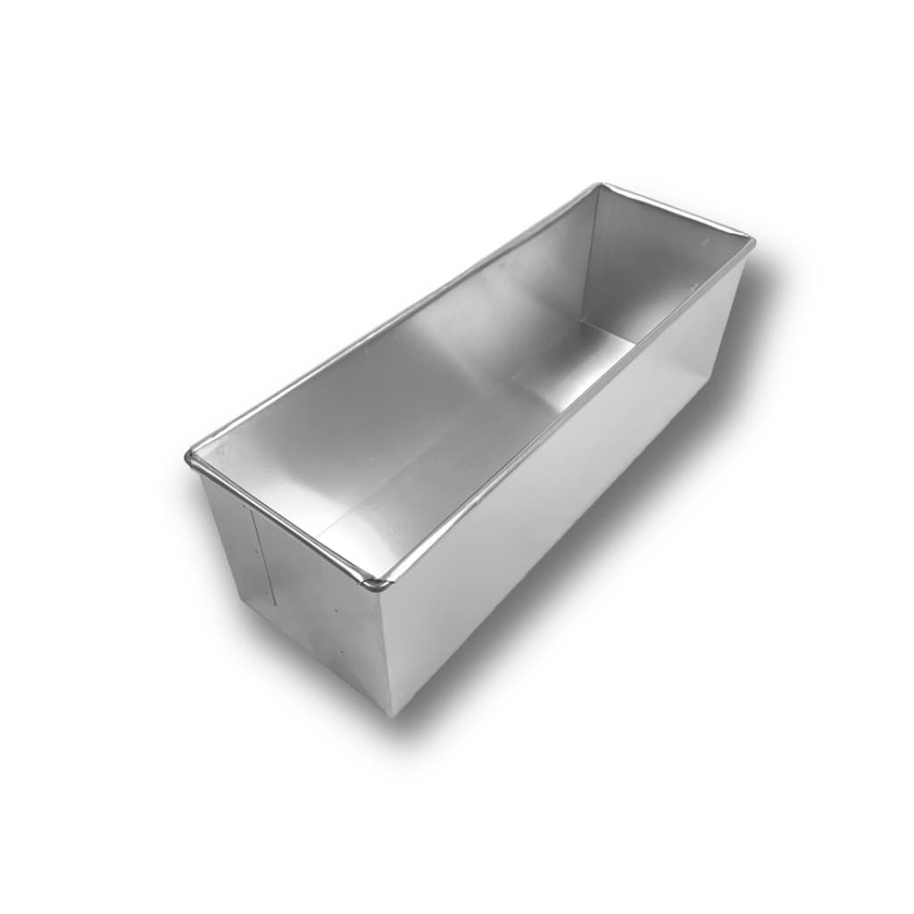 FORMA RETANGULAR PARA BOLO E PÃO CASEIRO 30X10X10 ALUMÍNIO ASSADEIRA ALTA SLICE CAKE