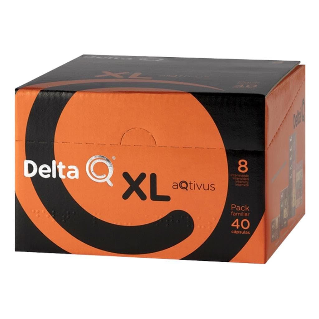 40 Capsulas Delta Q Cafe Pack Economico Aqtivus Int. 8