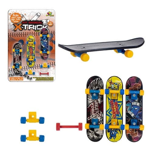 Skate De Dedo Extremo Radical 3 Fingerboard