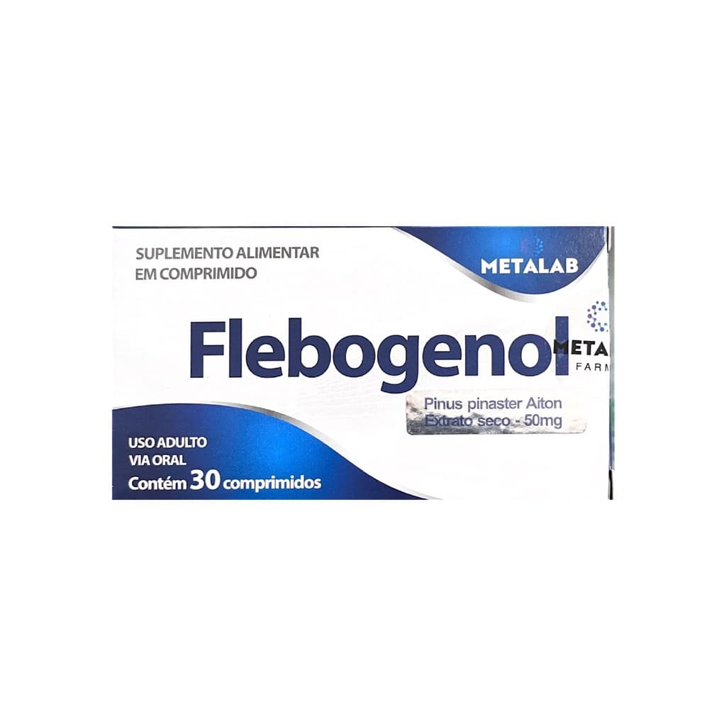Flebogenol Com 30 Comprimidos - Pinus pinaster