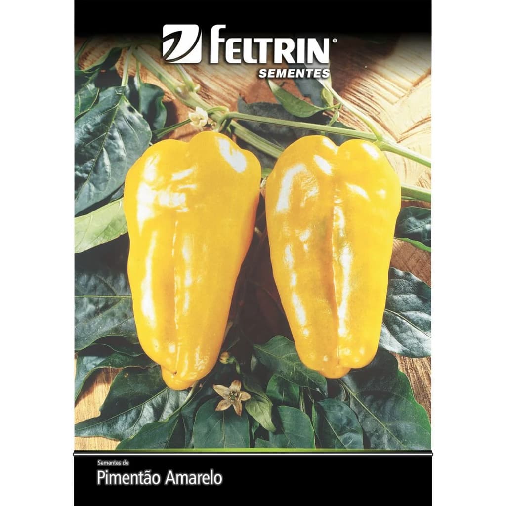 Sementes Pimentão Amarelo Sf 134 2,5 G Plantio - Feltrin