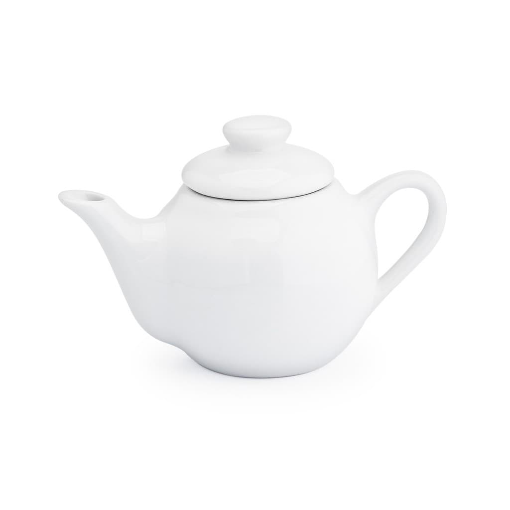 1 Bule Porcelana Mini 250ml Cafe Chá Louça Café Da Manha