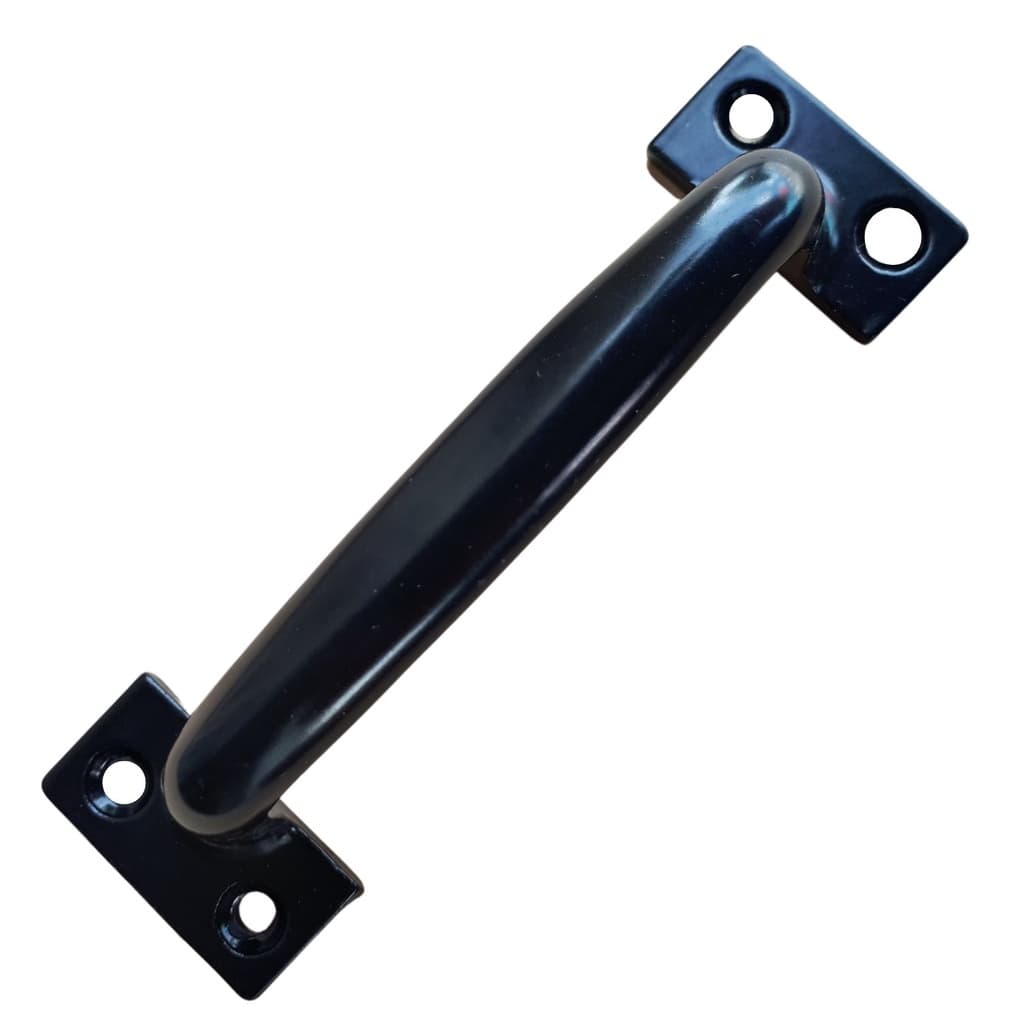 Puxador alça para moveis porta janela Aliança 102mm Cor preto