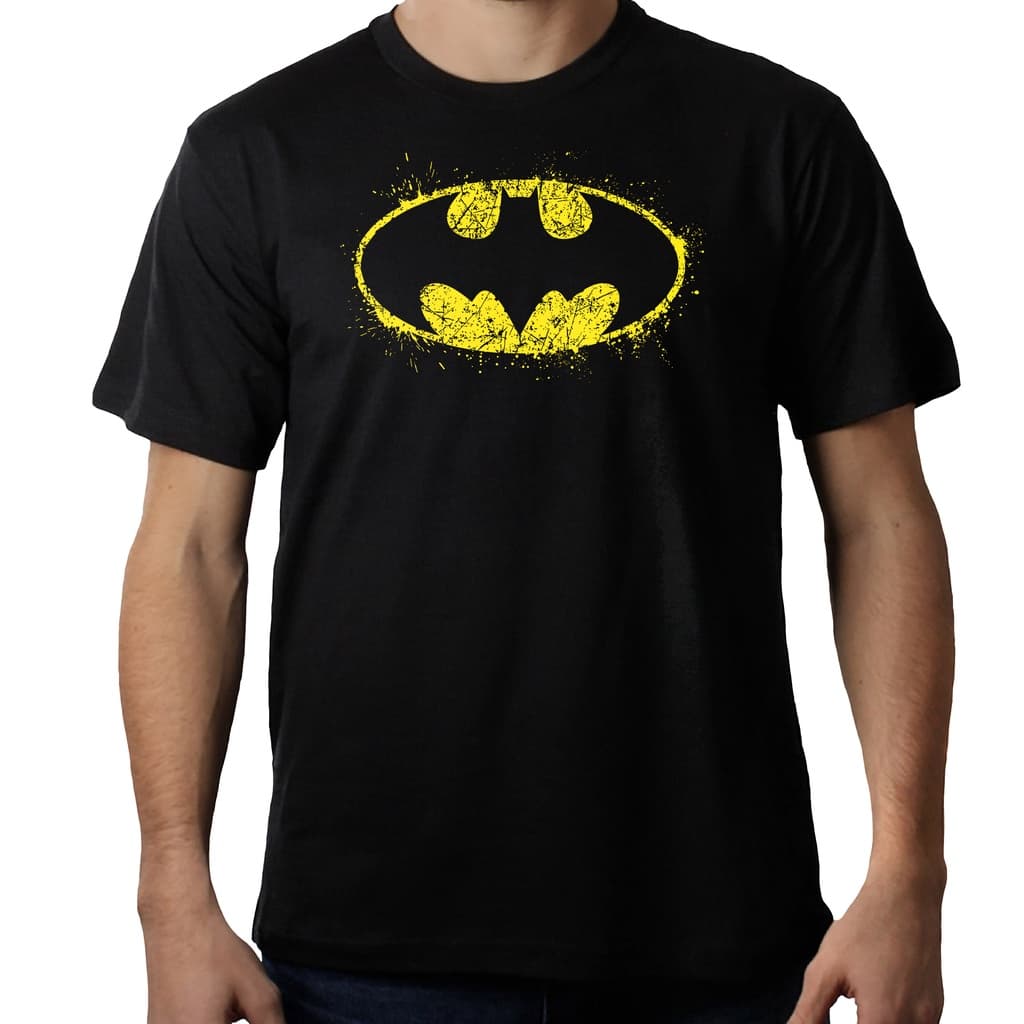 Camiseta Masculina Símbolo do Batman  - Estampa Personalisada