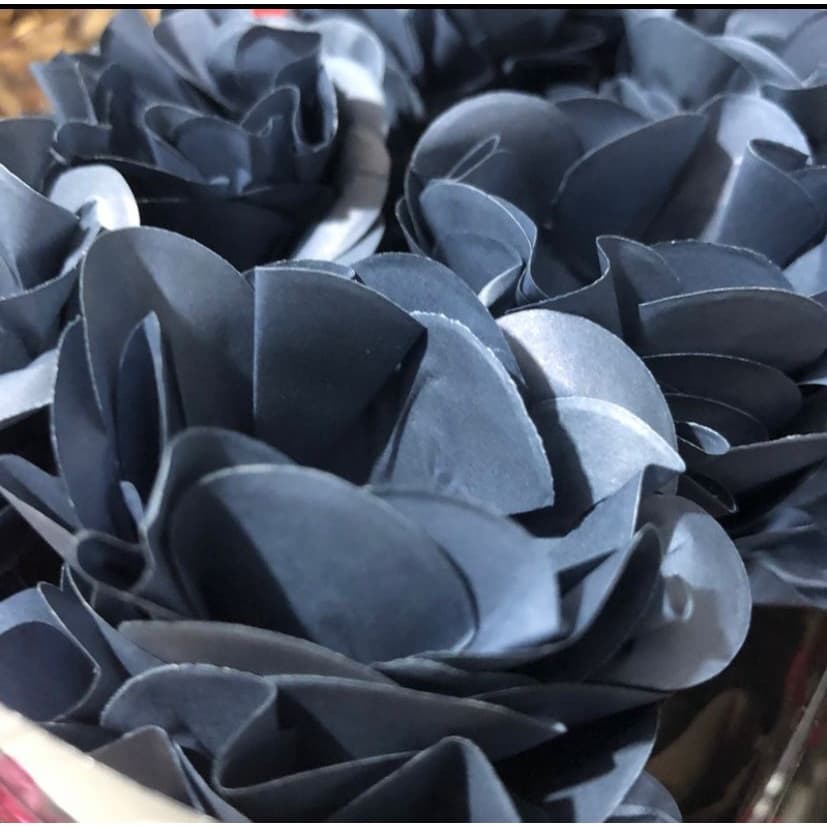40 Forminhas Para Doces Finos Style Azul Marinho