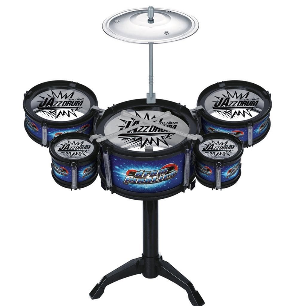 Brinquedo Bateria Infantil Com 5 Pecas De Tambores - Art Brink