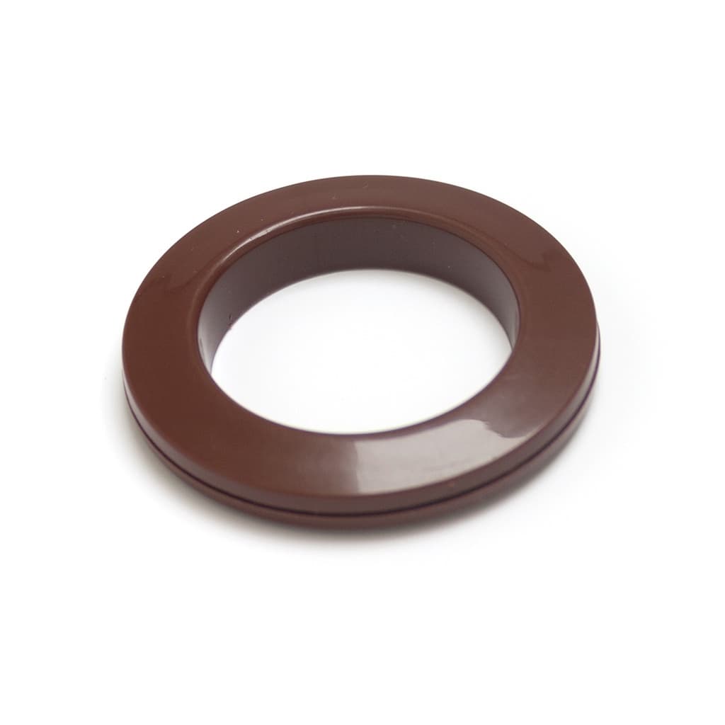 Ilhós para cortina 100 pares Marrom Redondo Varão de 28mm