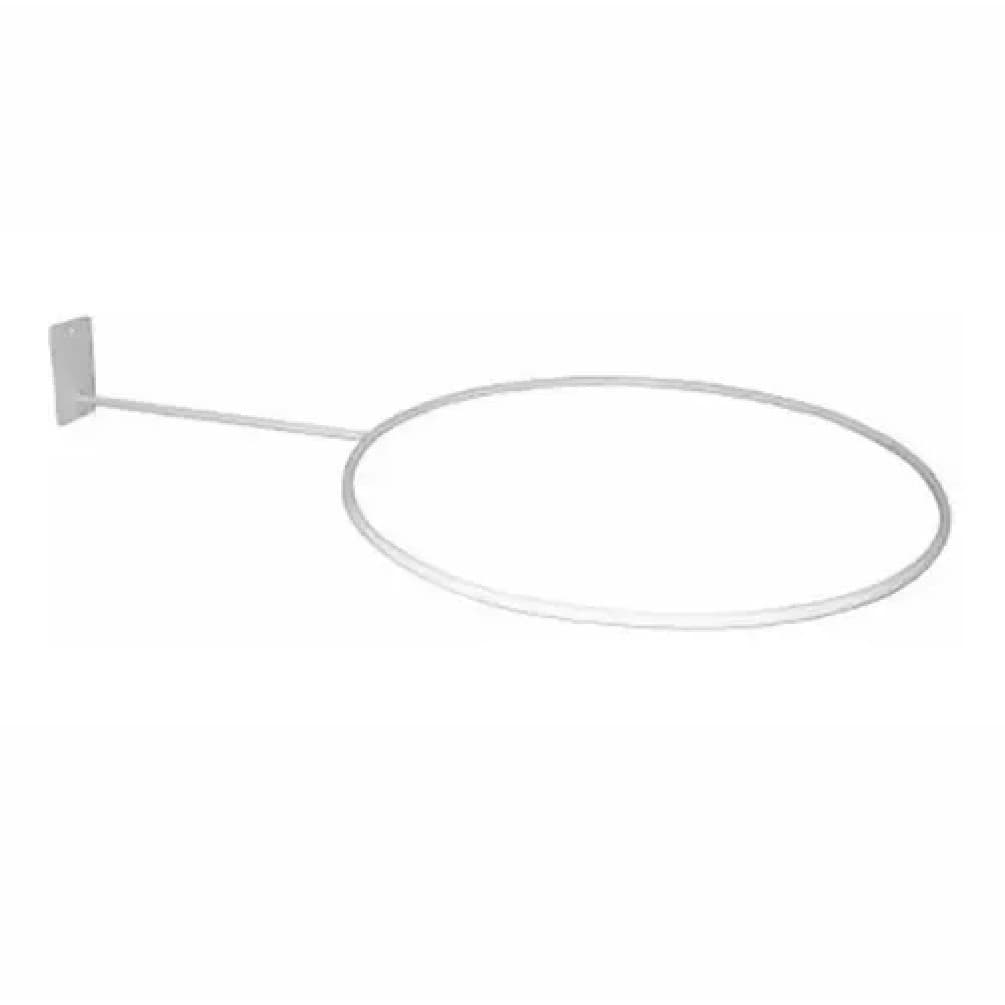 Suporte Para Bola Suiça (pilates) P/ Parede - Branco