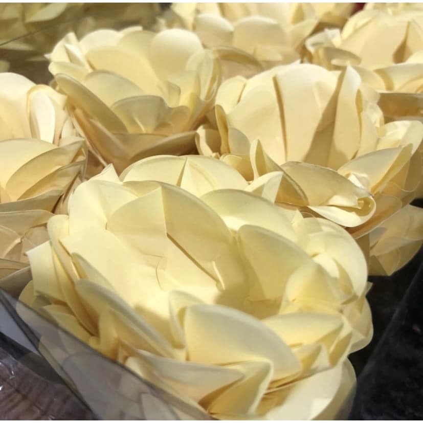 40 Forminhas Para Doces Finos Style Manteiga / Amarelo Candy