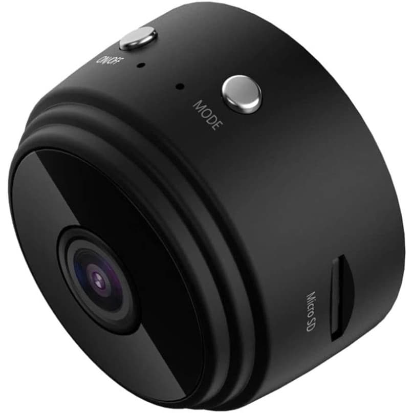 Mini Câmera Wifi Discreta Full Hd 360 Graus